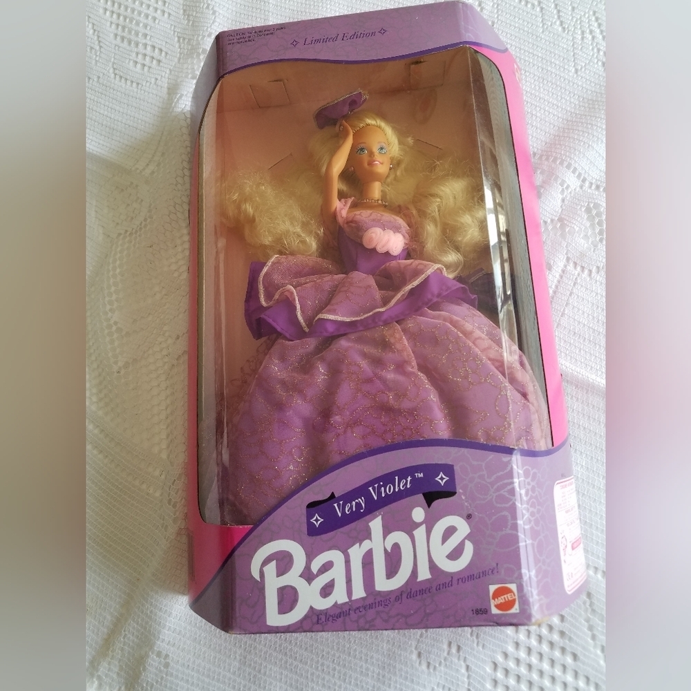 1992 Very Violet Barbie Elegant Evenings of Dance and Romance